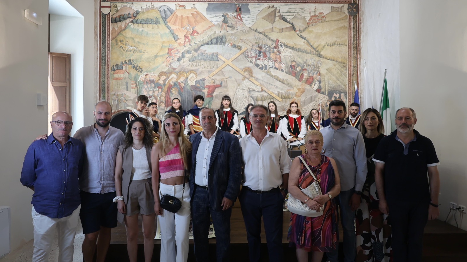 Partecipanti alla Conferenza Stampa Incontrarti